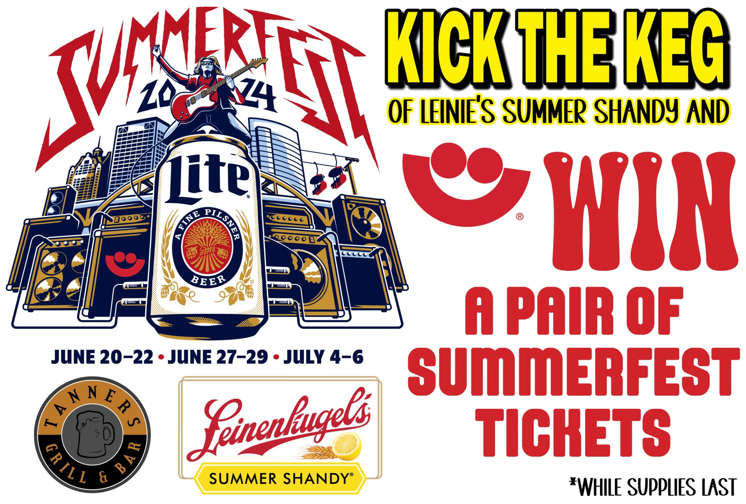 Summerfest Kick The Keg! - Tanner's Grill & Bar